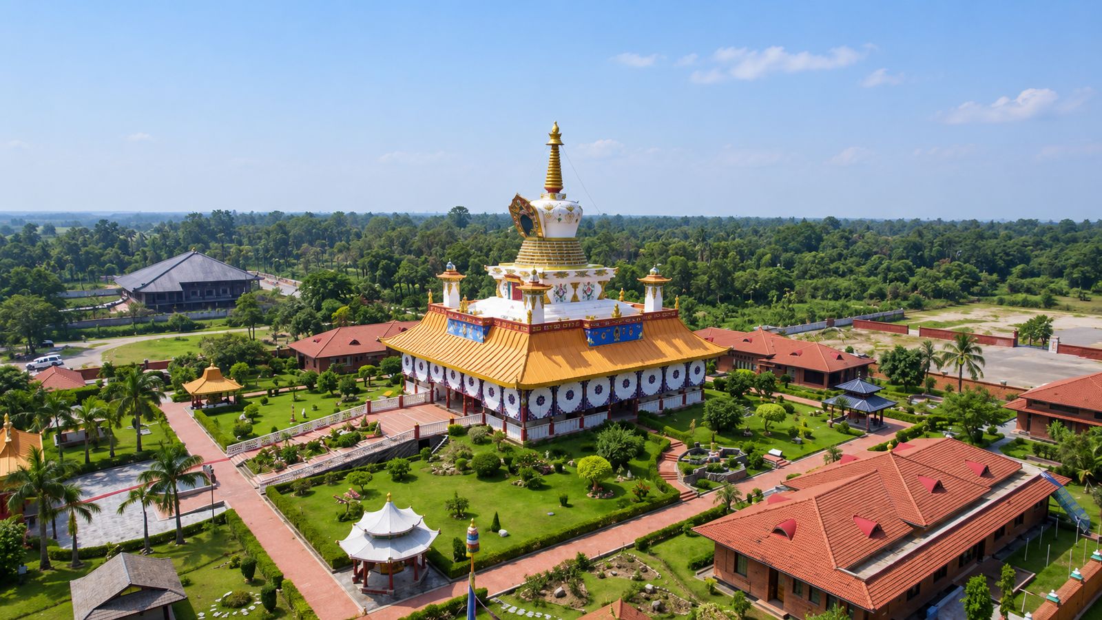Monastic Zone, Lumbini